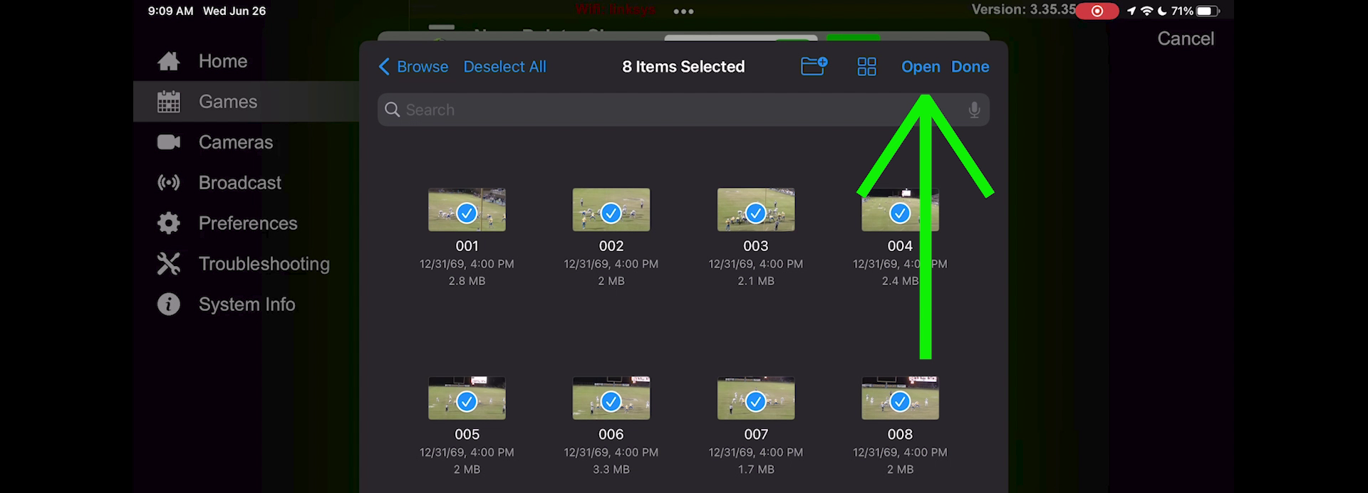 Endzone folder Open qwikcut games page.png