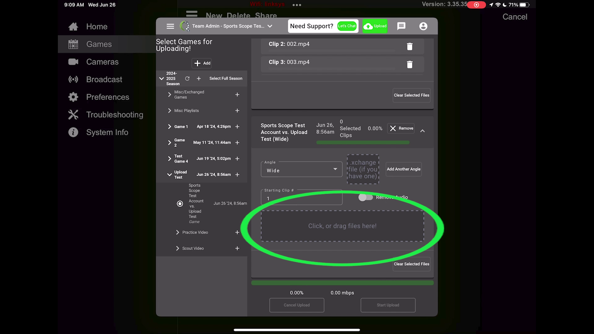 Upload a second angle qwikcut menu games page.png
