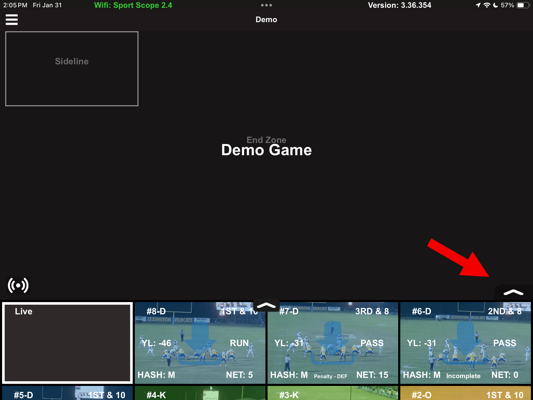 Control Bar Collapsed with arrow Demo Game Home Live.PNG